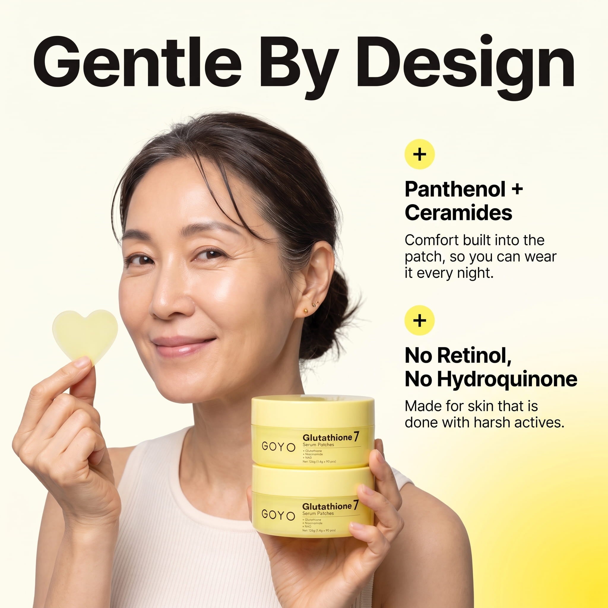 GOYO Glutathione 7 Serum Patches — 30 sheets